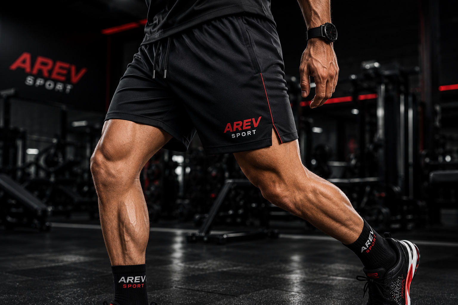 Shorts Deportivos Arev Sport